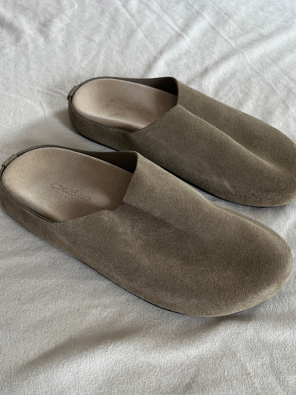 Call Blue The Row Suede Clogs Size 40 US 9